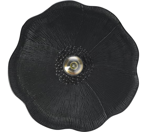 Светильник настенный Bergenson Bjorn Wildflower, 46х46 см, черный BB0000585