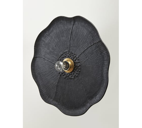 Светильник настенный Bergenson Bjorn Wildflower, 46х46 см, черный BB0000585