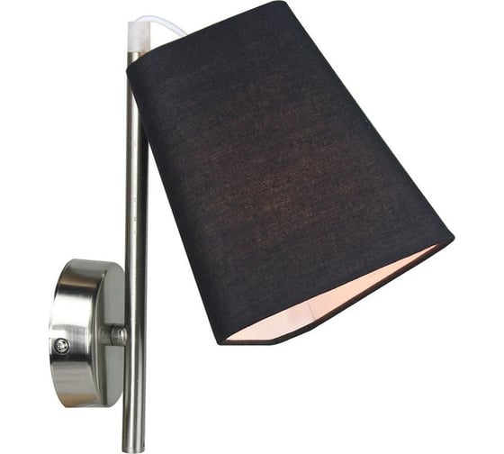 Настенный светильник ESCADA 10185/1A E14*40W Chrome/Black 10185/1A Black