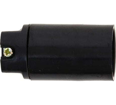 Карболитовый подвесной патрон EKF Е14 черный PROxima SQLHC-E14-s-s