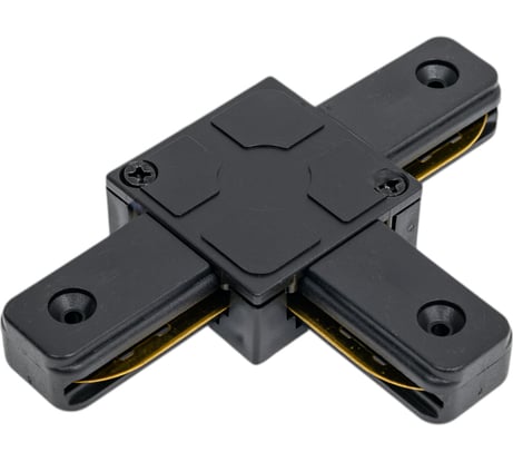 Коннектор Jazzway PTR P CT-BL черный T- образный для трековых систем PTR 5052154