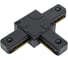 Коннектор Jazzway PTR P CT-BL черный T- образный для трековых систем PTR 5052154 1