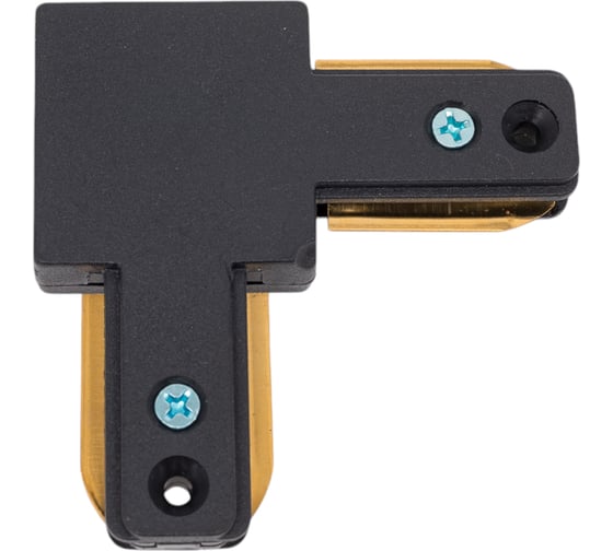 Коннектор Jazzway PTR P CL-BL черный L- образный для трековых систем PTR 5052116