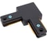 Коннектор Jazzway PTR P CL-BL черный L- образный для трековых систем PTR 5052116 1