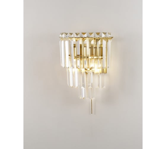 Настенный светильник Бра Moderli Crystal золотой V10744-2W