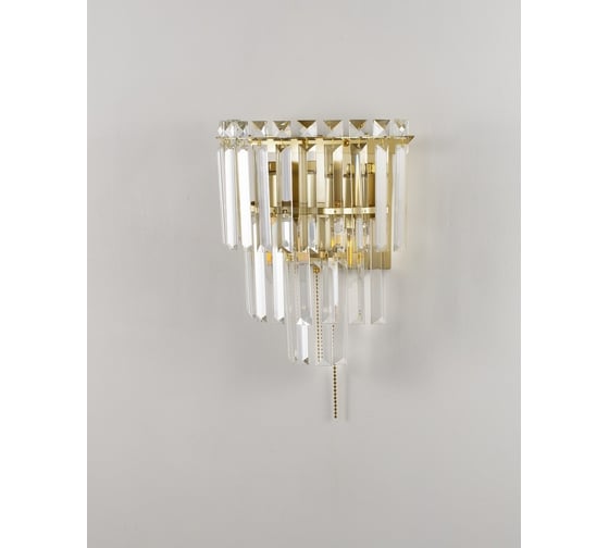 Настенный светильник Бра Moderli Crystal золотой V10744-2W