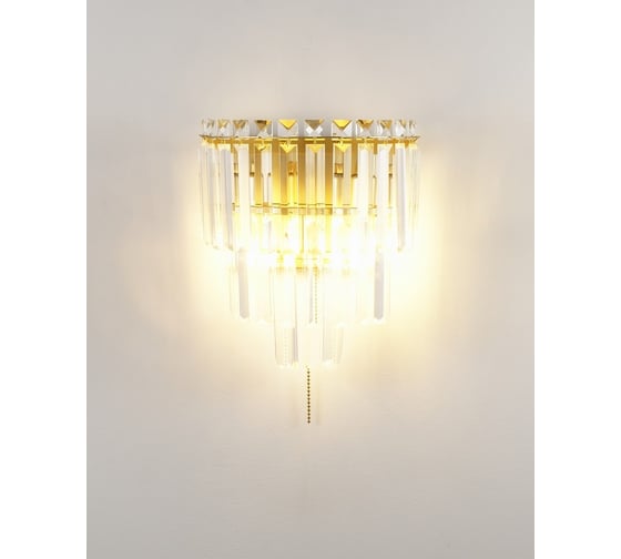 Настенный светильник Бра Moderli Crystal золотой V10744-2W