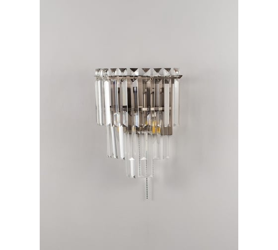 Настенный светильник Бра Moderli Crystal матовый хром V10739-2W