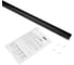 Шинопровод для трековых систем Jazzway PTR P 2M-BL черный (пластик) 2м 5052031 8