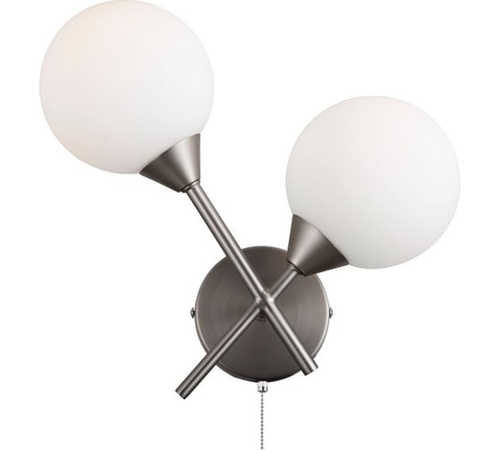 Настенный светильник Бра Moderli Molecule матовый хром V10844-2W