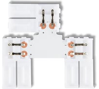 Соединитель T-образный Ambrella Light для светодиодной ленты 5050 12/24V (2 конт.) ILLUMINATION GS6951
