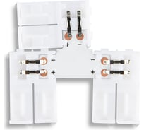 Соединитель T-образный Ambrella Light для светодиодной ленты 2835 12/24V (2 конт.) ILLUMINATION GS6901