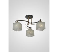 Потолочный светильник Мелодия Света P5535-3 BK+GD 000029940