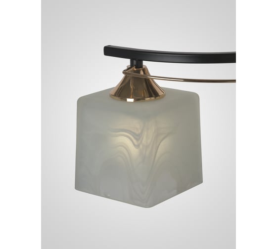 Потолочный светильник Мелодия Света P5535-3 BK+GD 000029940