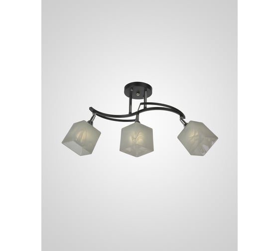 Потолочный светильник Мелодия Света P5507-3 BK 000050568 1