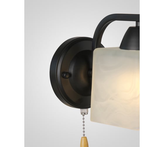 Настенный светильник Мелодия Света P9484-1W BK 000050562