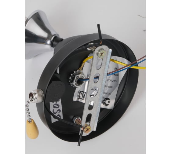 Настенный светильник Мелодия Света P9484-1W BK 000050562