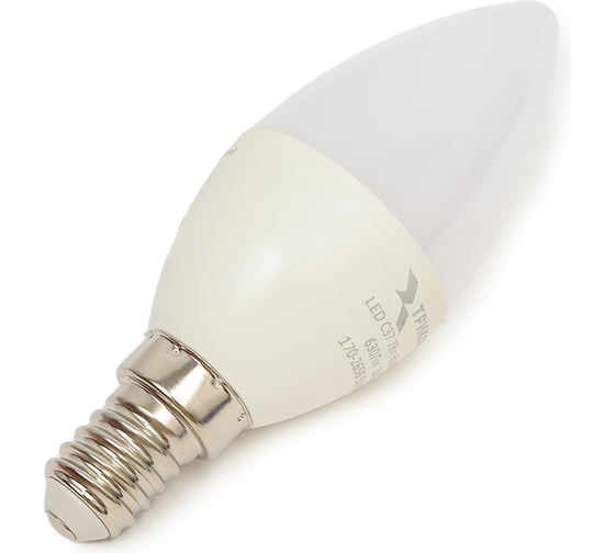 Лампа светодиодная Триколор LED C37 7Вт 6500K E14 LED-TR-C377w6KE14