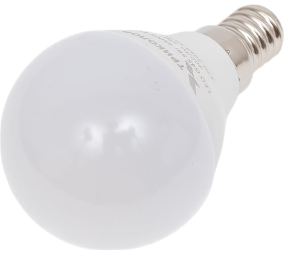 Лампа светодиодная Триколор LED G45 5Вт 6500K E14 LED-TR-G455w6KE14