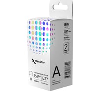 Лампа светодиодная Триколор LED А60 15Вт 4000K E27 LED-TR-А6015w4KE27