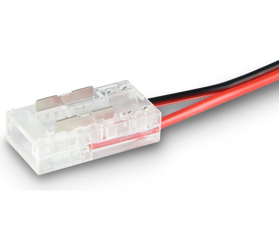 Соединитель гибкий двухсторонний Ambrella Light для светодиодной ленты COB 12/24V (2 конт.) ILLUMINATION GS7901 1