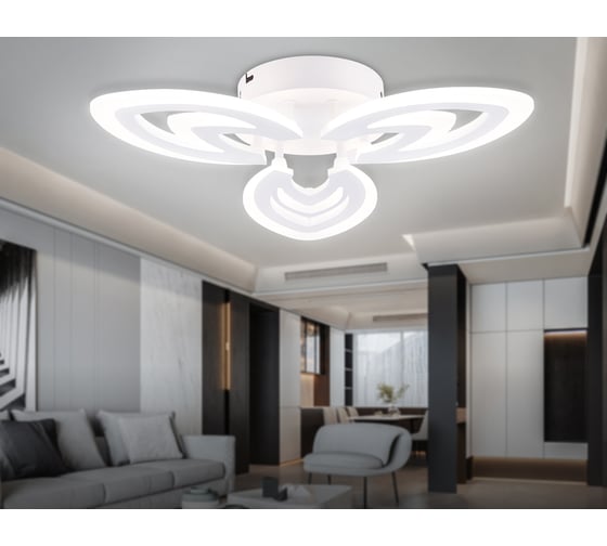 Потолочный светодиодный светильник Ambrella Light ACRYLICA FA4545