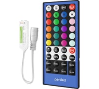 Контроллер пульт для светодиодной ленты RGBW Geniled GL-12V96WRF-B 17012
