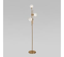 Напольный светильник Eurosvet со стеклянными плафонами 01383/3 латунь a066798