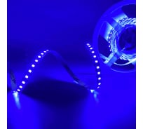 Светодиодная лента Geniled 5м 12В 12Вт/м синяя подсветка 120 led/m IP33 8мм 03498