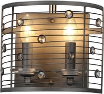 Бра светильник Rivoli Confusione 5015401 настенный 2 x E14 60 Вт лофт кантри Б0038082