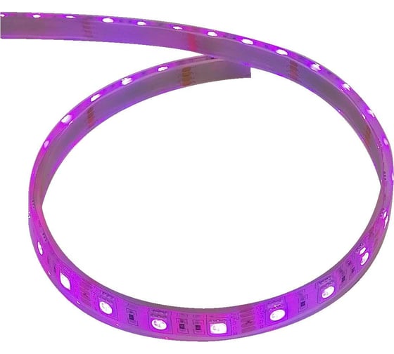 Лента светодиодная паро-термостойкая Steamwater "Steam bath" для хамама. ip68 rgb 5м, 12V i00302