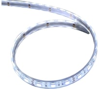 Лента светодиодая паро-термостойкая Steamwater "Steam bath" для хамама. Белая холодная 5м, 12 V i00300