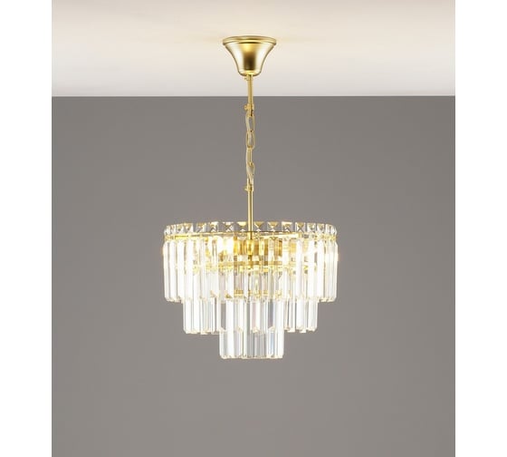 Люстра подвесная Moderli Crystal золотой V10742-9P