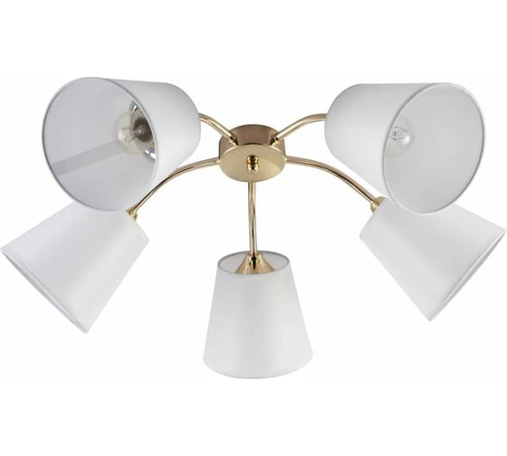 Люстра Rivoli Lucy 9159305 5 х Е27 60 Вт модерн Б0059964 1