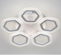 Светильник потолочный светодиодный Rivoli Nancy 6111105 60 Вт LED 2800К 6200К модерн с пультом Б0060844