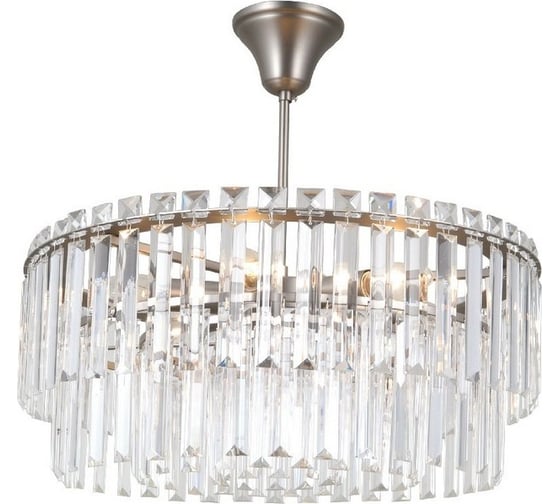 Люстра подвесная Moderli Crystal матовый хром V10737-6P