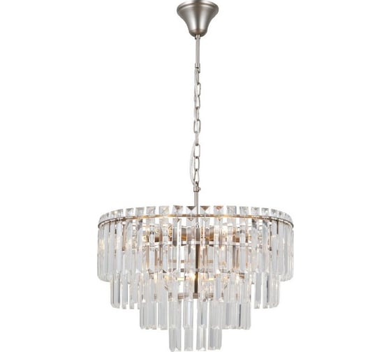 Люстра подвесная Moderli Crystal матовый хром V10738-9P
