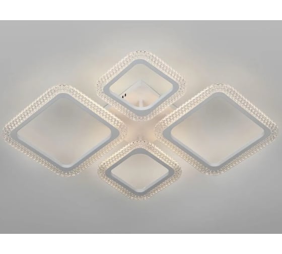Светильник потолочный светодиодный Rivoli Nikki 6112107 84 Вт LED 2800К 6200К модерн с пультом Б0060853 1