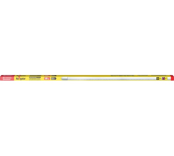Лампа Navigator, NLL-T8-18-230-MEAT-G13-CL 61393
