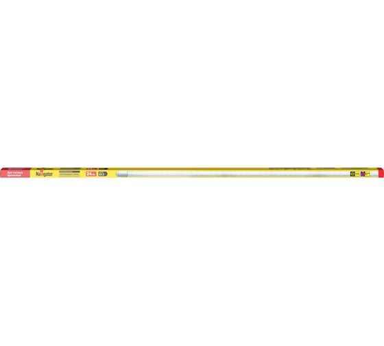 Лампа Navigator, NLL-T8-24-230-MEAT-G13-CL 61394