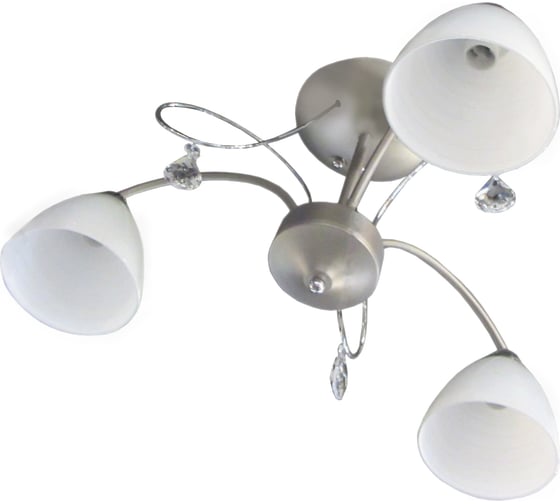 Люстра потолочная Elvan 38381/3-E14-SiWh LU-38381/3-E14-Si+Wh