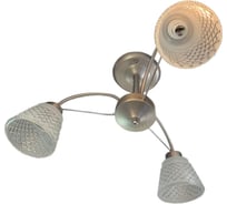 Люстра потолочная Elvan 38460/3-E14-Si+Wh LU-38460/3-E14-Si+Wh