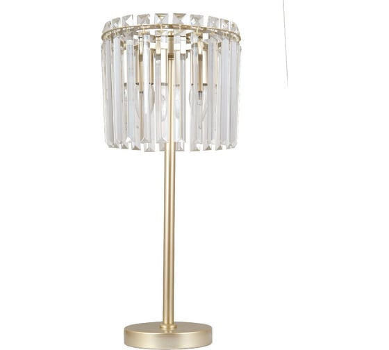 Лампа настольная Moderli Crystal золотой V10745-3T 1