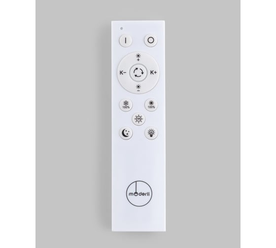 Светильник потолочный светодиодный Moderli Scandi серый, хром V10963-CL