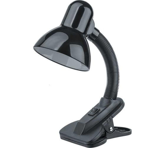 Светильник Navigator, NDF-C011-60W-BL-E27, прищепка, черный 61640