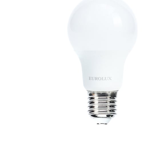 Светодиодная лампа Eurolux LL-E-A60-9W-230-2,7K-E27/груша, 9Вт, теплый белый, Е27 76/2/13