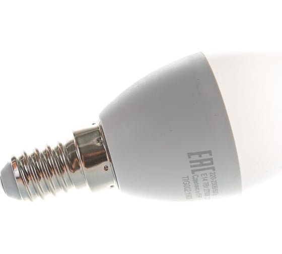 Светодиодная лампа Eurolux LL-E-C37-7W-230-2,7K-E14/свеча, 7Вт, теплый белый, Е14 76/2/7