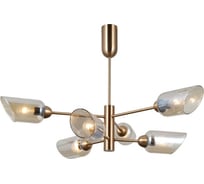 Люстра подвесная Moderli Avery золотой V10806-6P