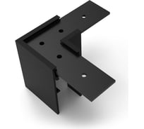 Коннектор Elvan накладной, потолочный, 40x40, черный T-40x40-N-BK