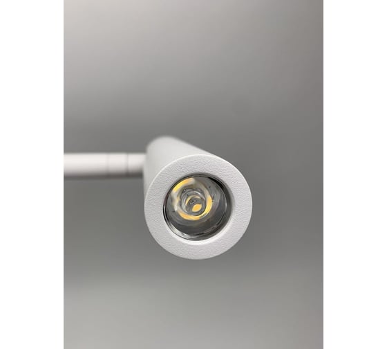 Настольная светодиодная лампа Elvan 6326-1x3W-3000K-Wh белая LA-6326/1-3W-WW-Wh